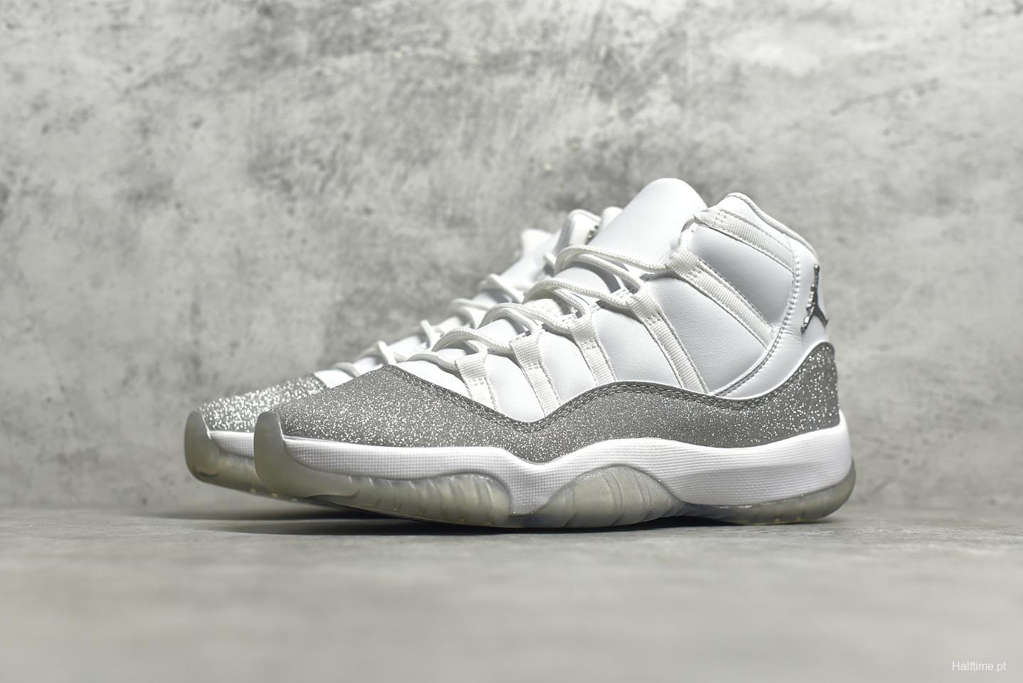 Jordan 11 Retro White Metallic Silver