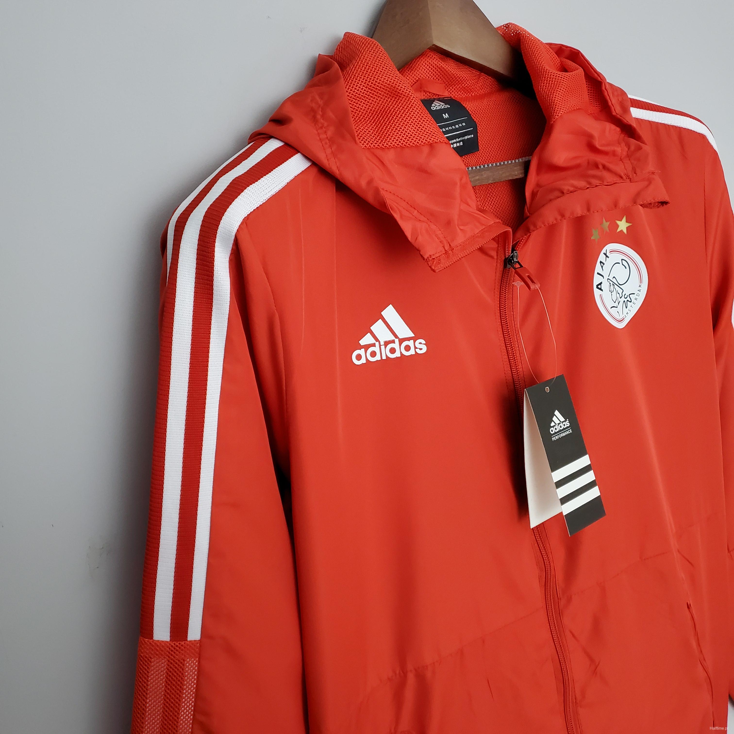 2022 Ajax Windbreaker Red