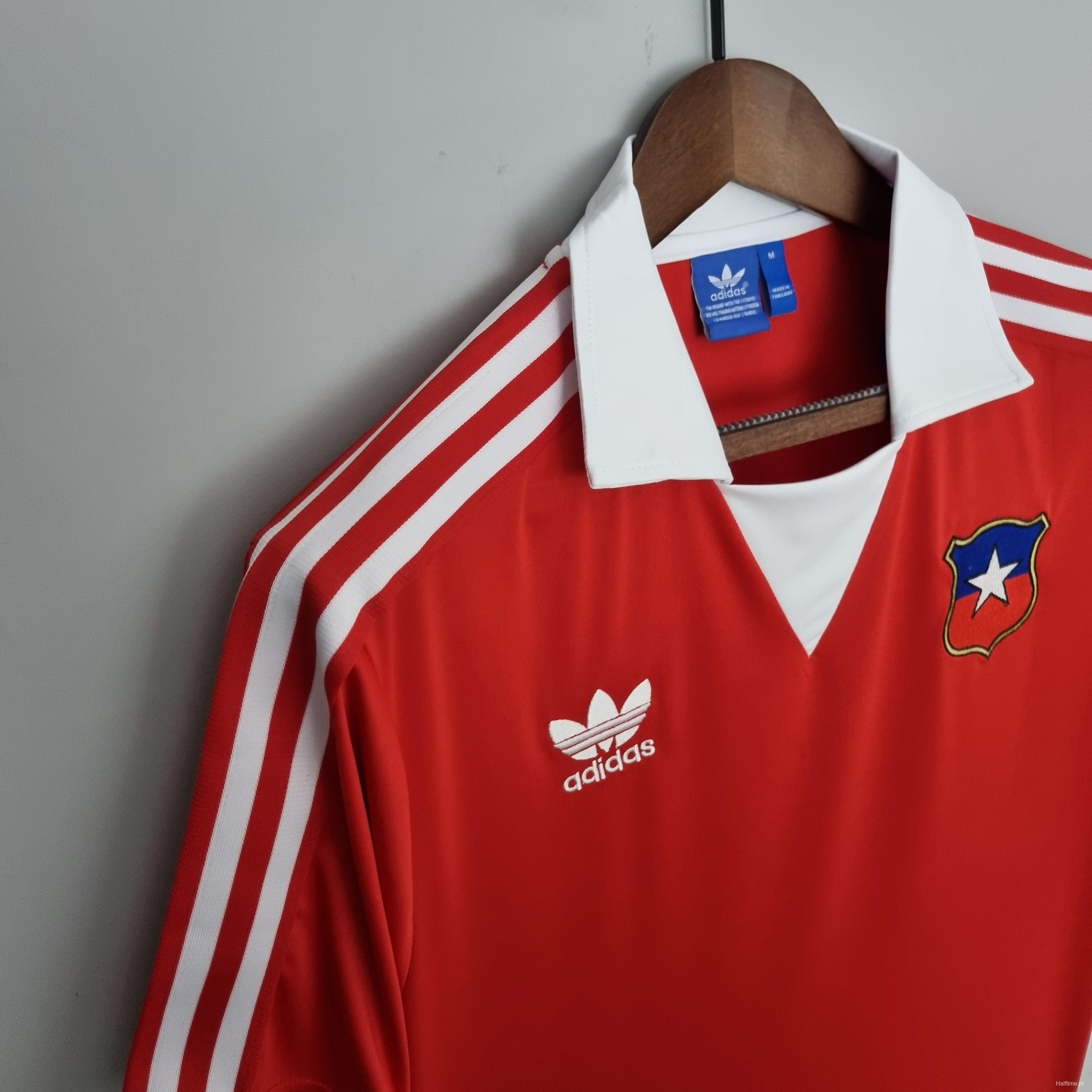 Retro chile 1982 home Soccer Jersey