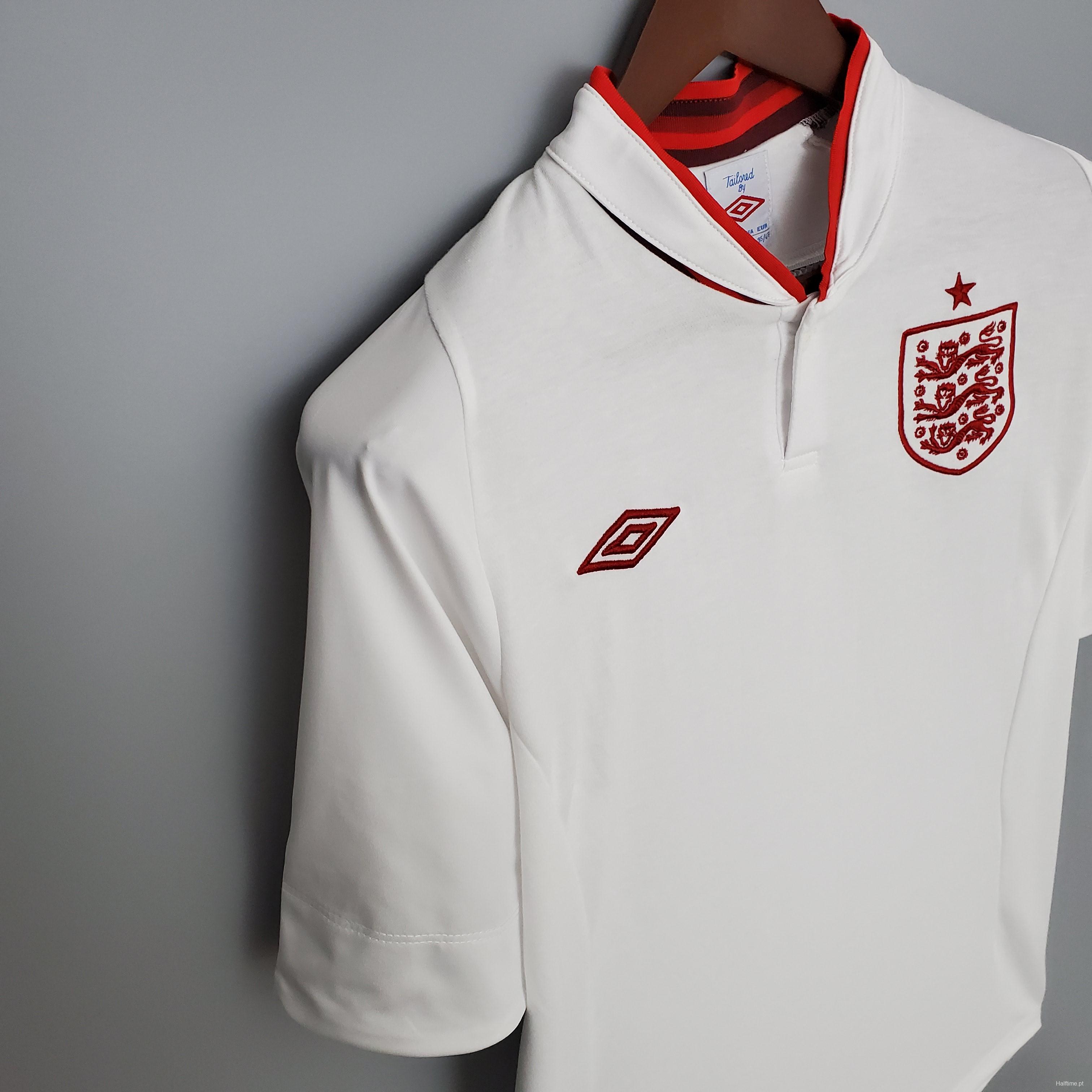 Retro 2012 England home Soccer Jersey