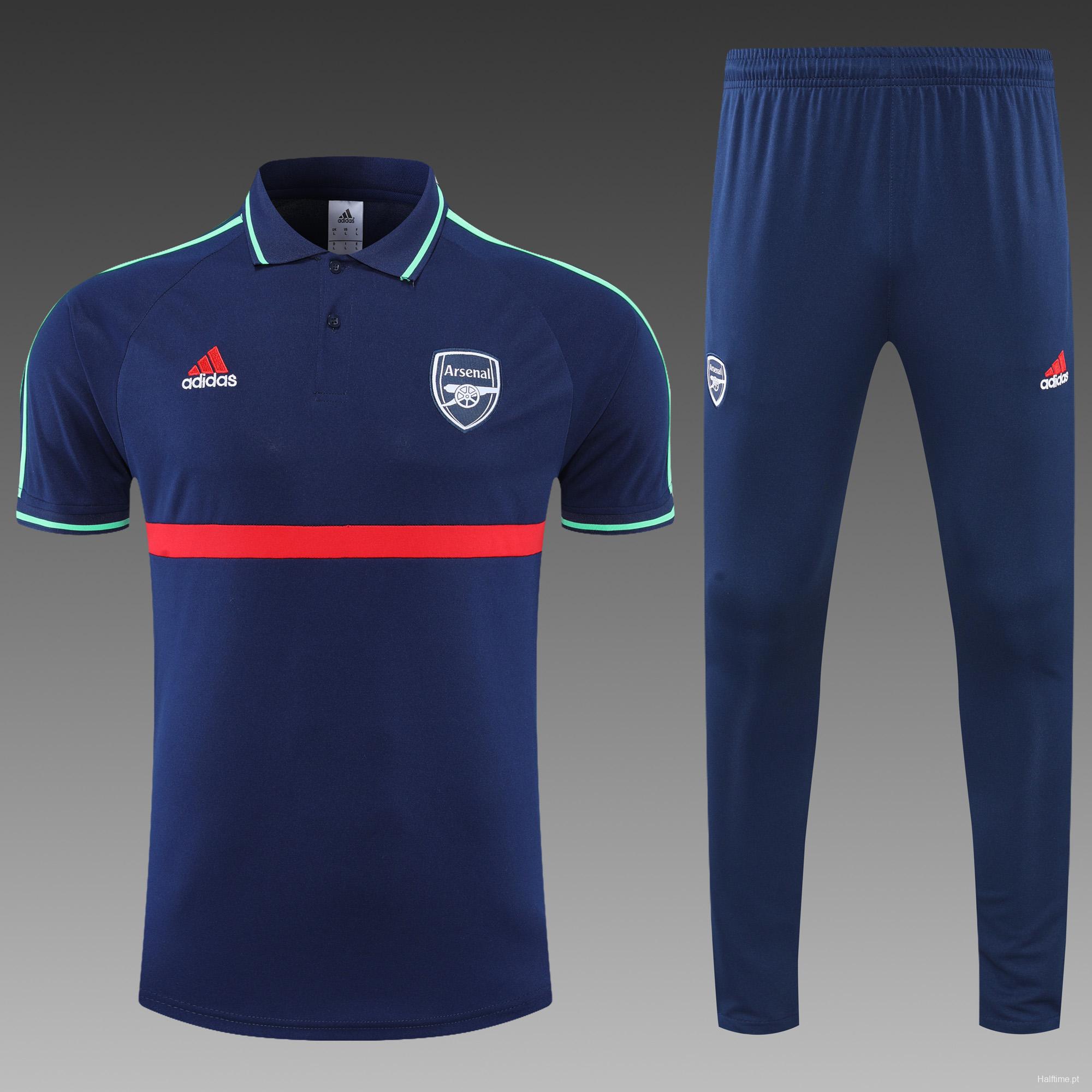 Arsenal POLO kit royal blue (not available for separate sale)