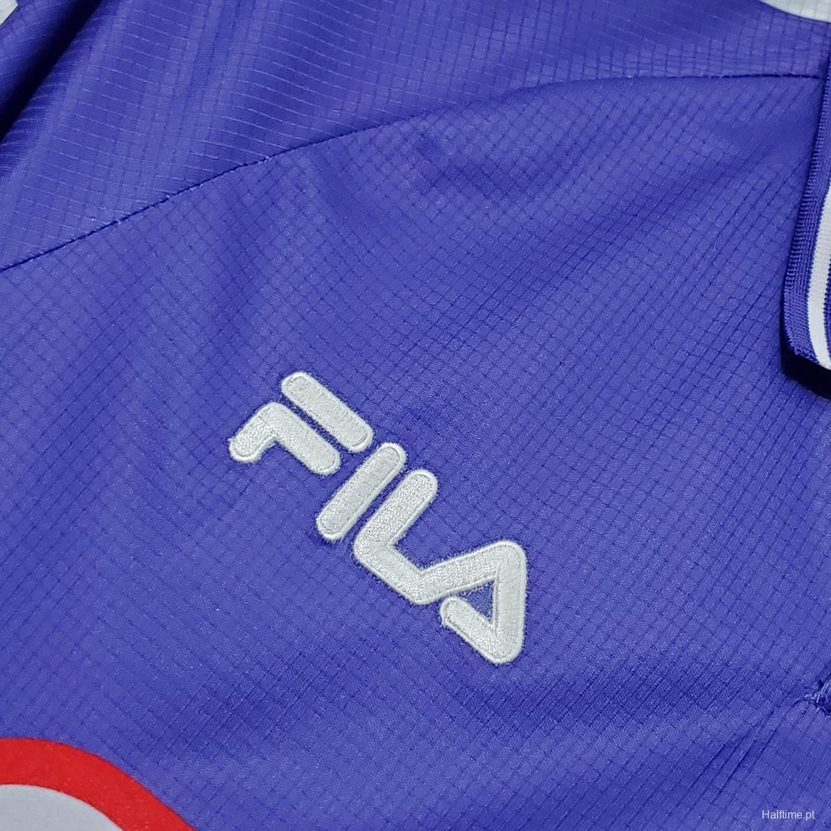 Retro 1998 Fiorentina home Soccer Jersey