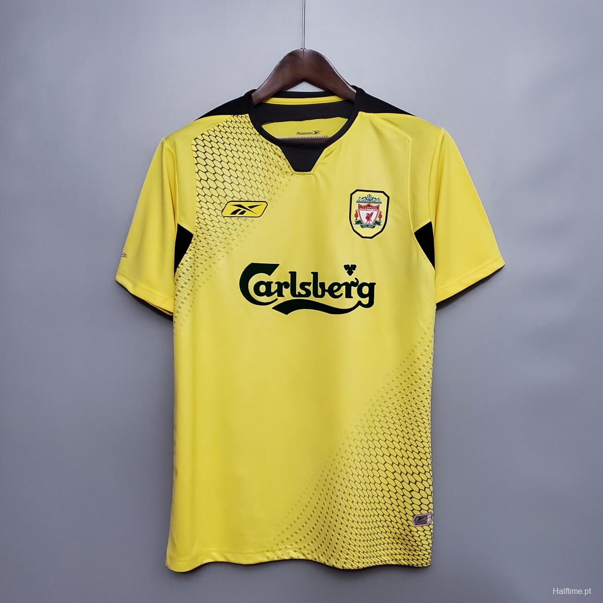 Retro 04/05 Liverpool away Soccer Jersey