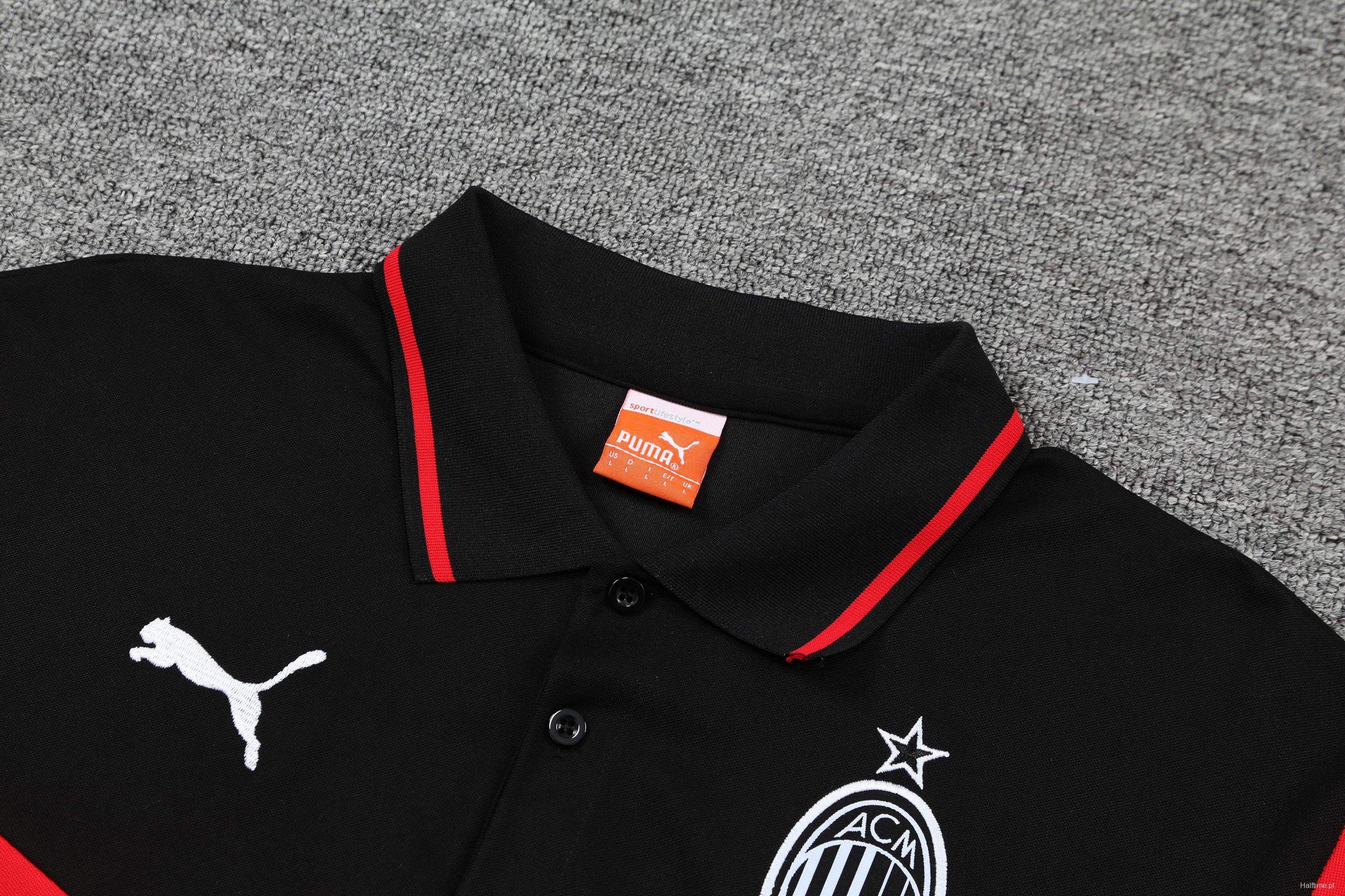 A.C. Milan POLO kit Black and Red(not supported to be sold separately)