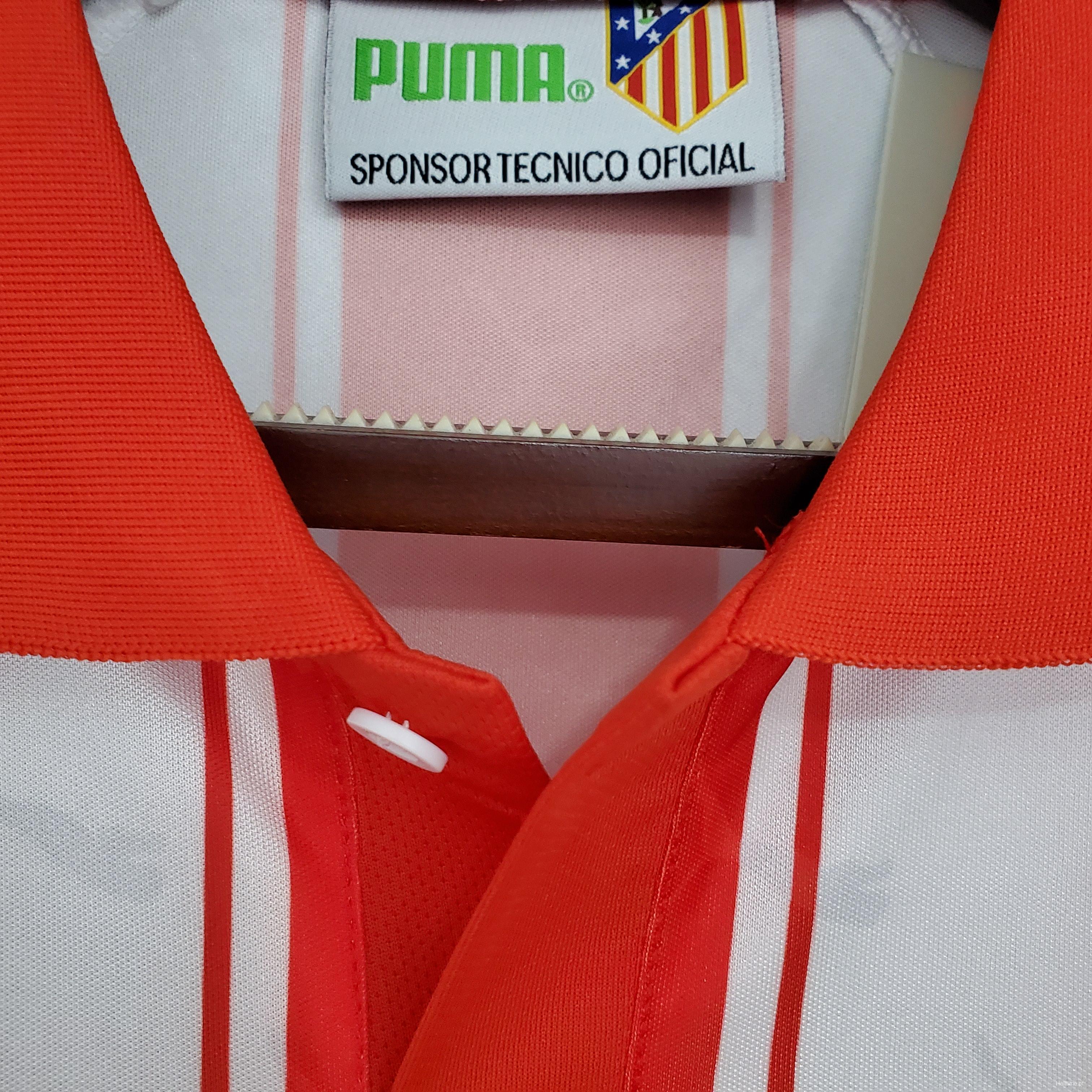 Retro Atletico Madrid 94/95 home Soccer Jersey