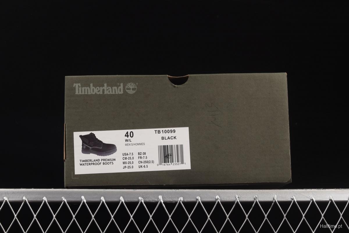 Timberland 21ss autumn and winter new mid-top casual shoes TB10099BLACK