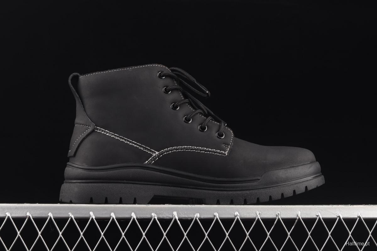 Timberland 21ss autumn and winter new mid-top casual shoes TB10099BLACK