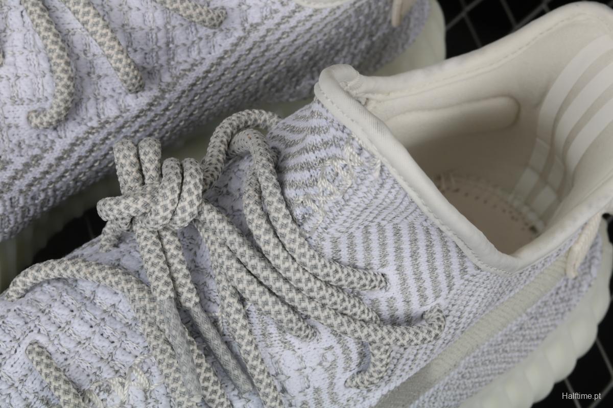 Adidas Yeezy Boost 350V2 Static EF2367 Darth Coconut 350 second generation hollowed-out silk star