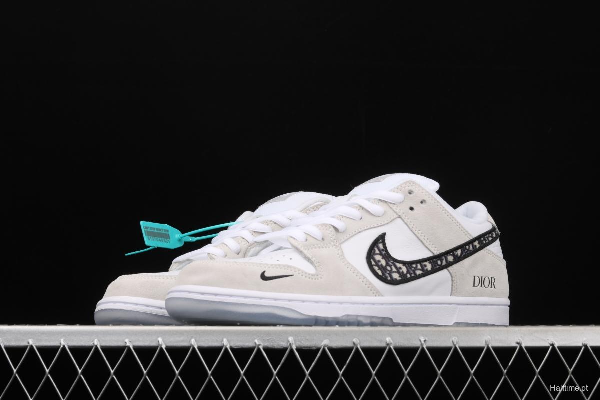 DIOR x NIKE SB DUNK Low joint style low-top casual board shoes CT5058-002