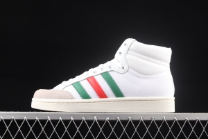 Adidas Originals Americana Hi EF2805 clover breathable fabric face campus wind high upper board shoes