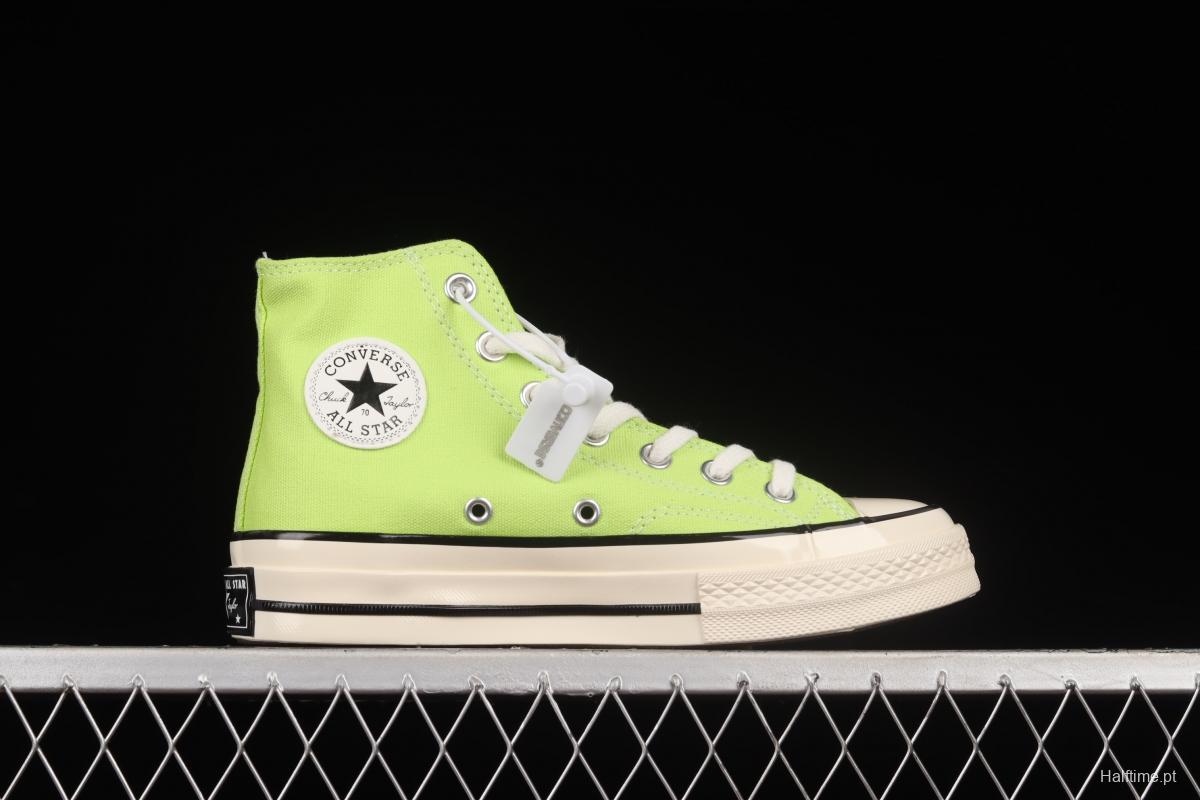 Converse 1970s Evergreen high-top vulcanized casual shoes 172141C