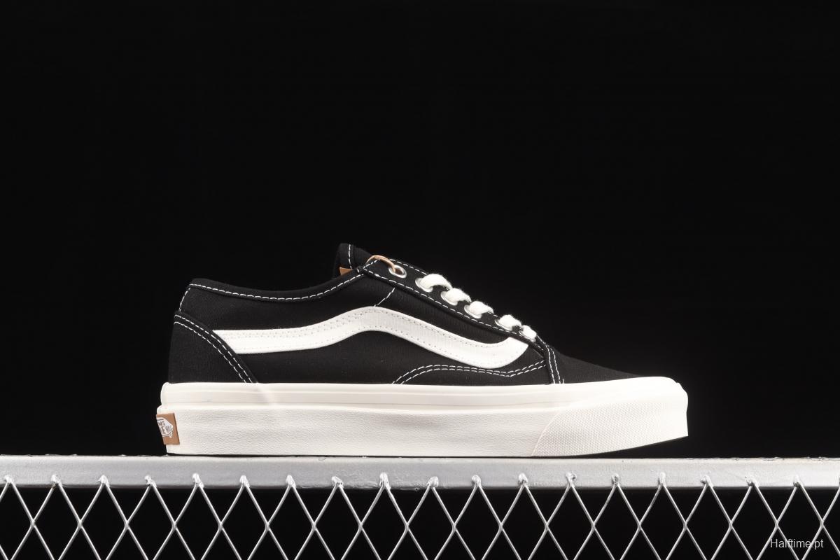 Vans Old Skool Tapered black and white classic low-top casual shoes VN0A54F49FN