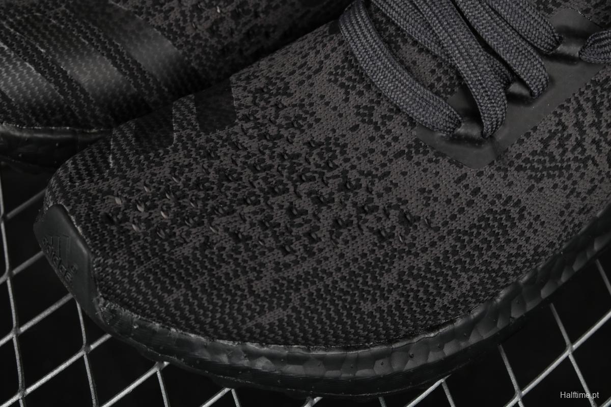 Adidas Ultra Boost Uncaged LTD Triple Black BA7996 socks and shoes