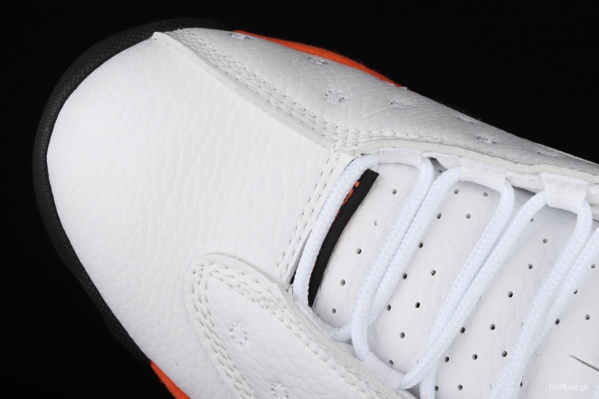 Air Jordan 13 Retro 3 White Orange 414571-108