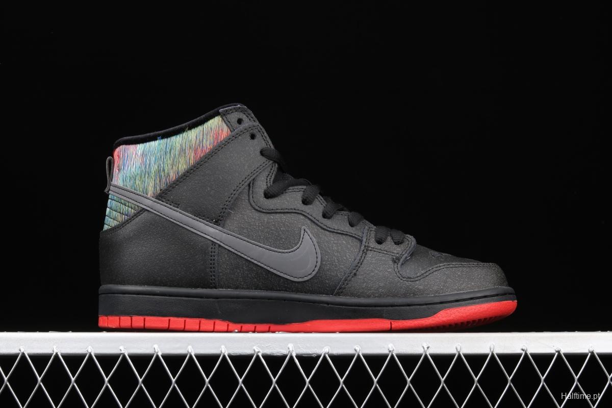 NIKE SB DUNK High Trd SB buckle rebound fashion casual board shoes 313171-028