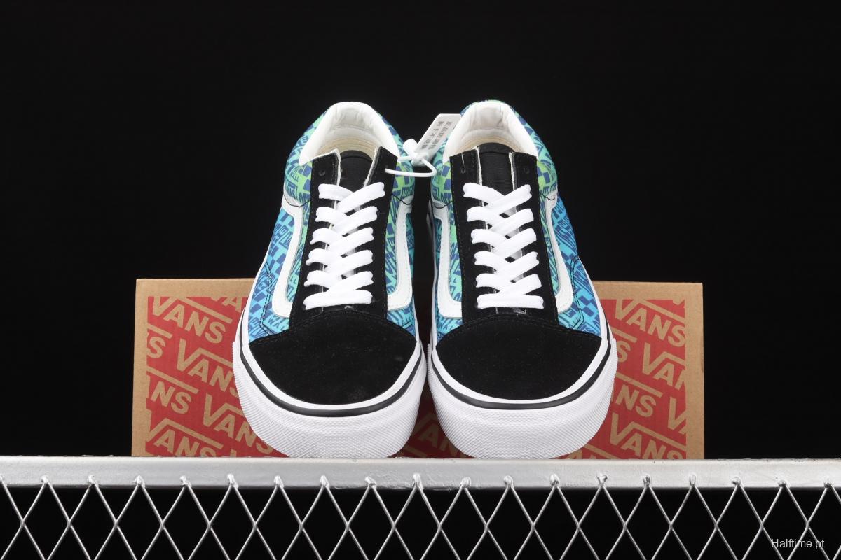 Vans Old Skool gradient color matching series low-top casual board shoes VN0A4U3B2PA