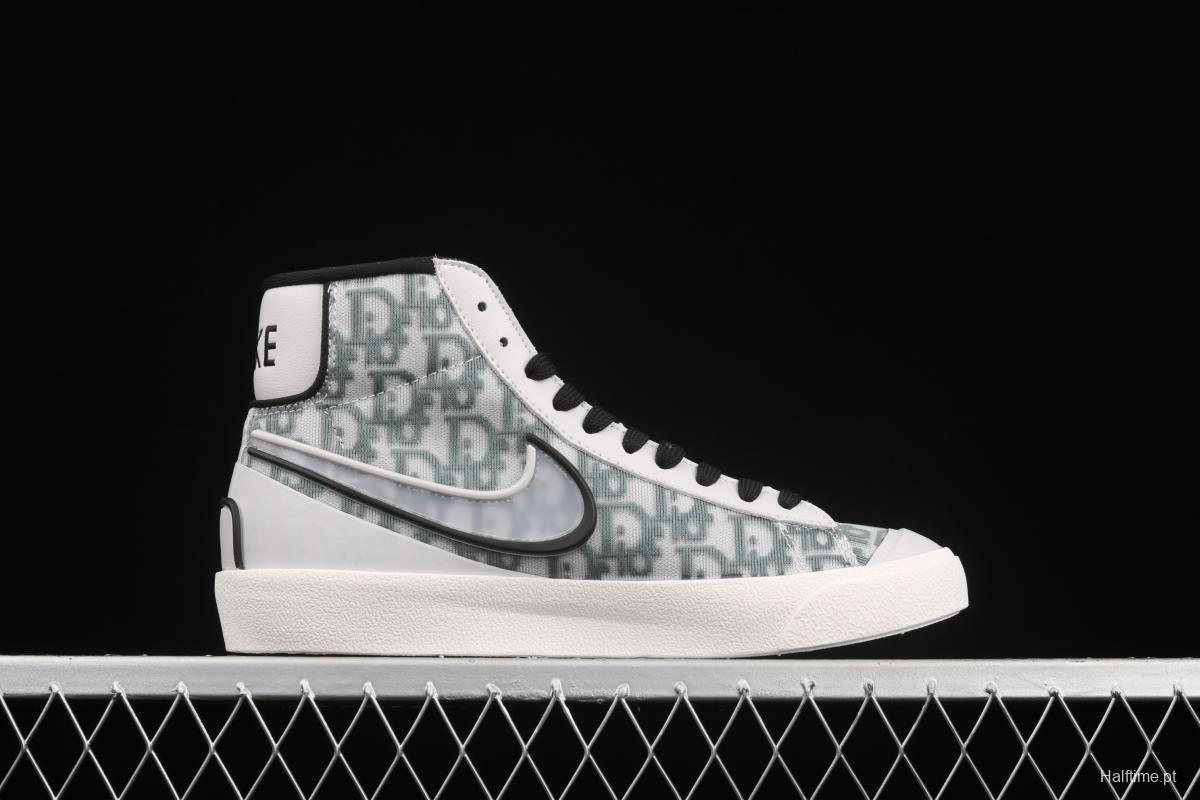 NIKE Blazer Mid'77 Vintage Have A Good Game video game pixel League of Legends Trail Blazers high-top casual board shoes CN8607-020