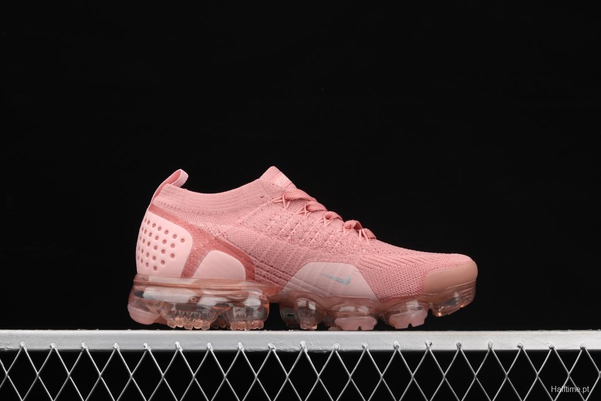 NIKE Air Vapormax Flyknt 2019 full palm air cushion running shoes 942843-600