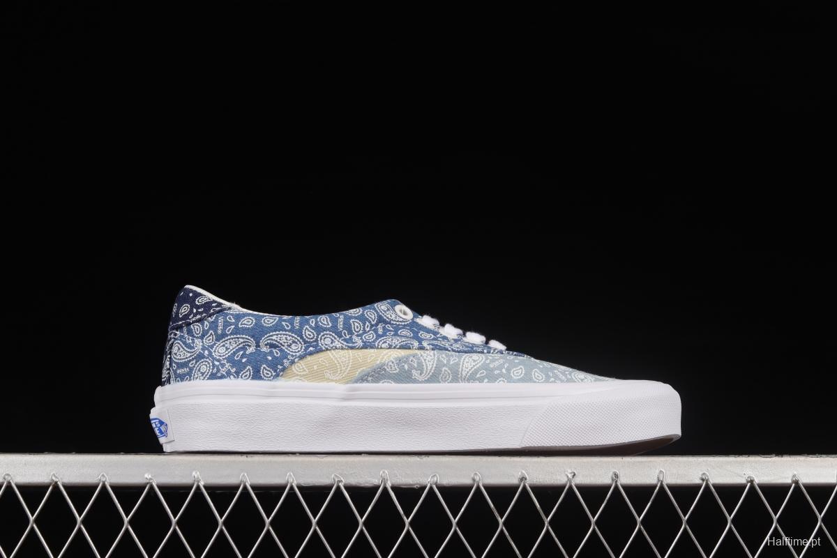 Vans Acer Ni Sp Cashew Flower Retro Denim Denim Blue Low Casual Sneakers VN0A4UWYASN