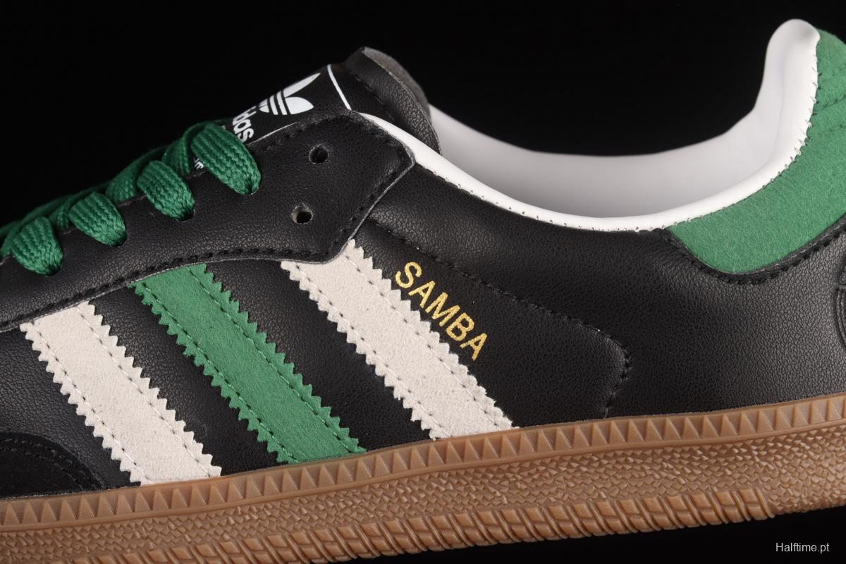 Adidas Samba Vegan FW2429 clover leisure board shoes