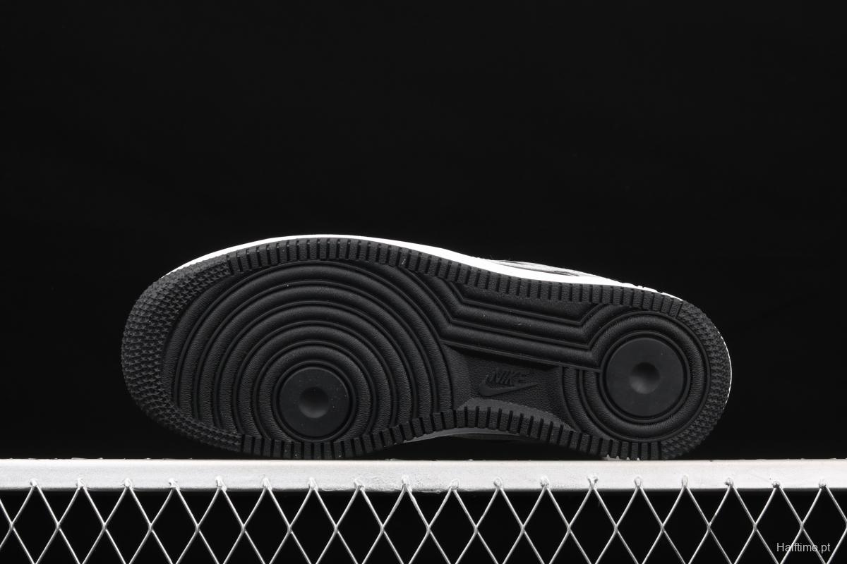 NIKE Air Force 1 Low 3M reflective serpentine hook low side sports leisure board shoes DJ6033-001