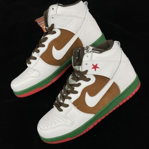 NIKE DUNK SB High Cali (2014) California Slam Dunk Series retro high-top leisure sports skateboard shoes 313171-201