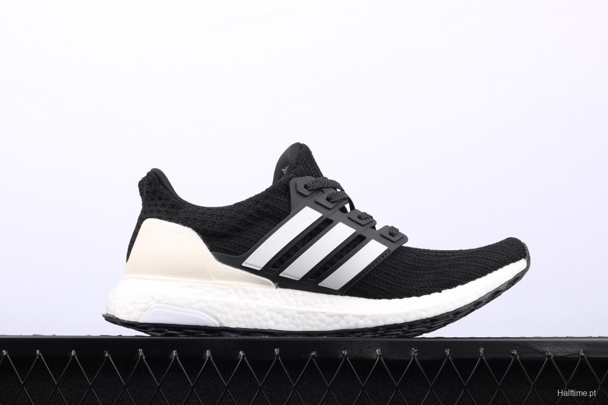 Adidas Ultra Boost 4.0AQ0062 fourth generation knitted striped black and white brown UB