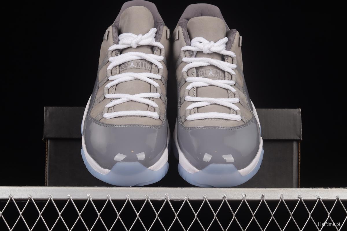 Air Jordan 11 Low Cool Grey 1 1 Cool Grey Real Carbon 528895-003