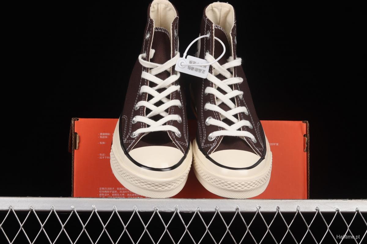 Converse 1970s Evergreen high-top vulcanized casual shoes 170551C