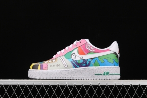 Ruohan Wang x NIKE Air Force 1 Low (2020) Chinese artist joint illustrator low-top casual board shoes CZ3990-900