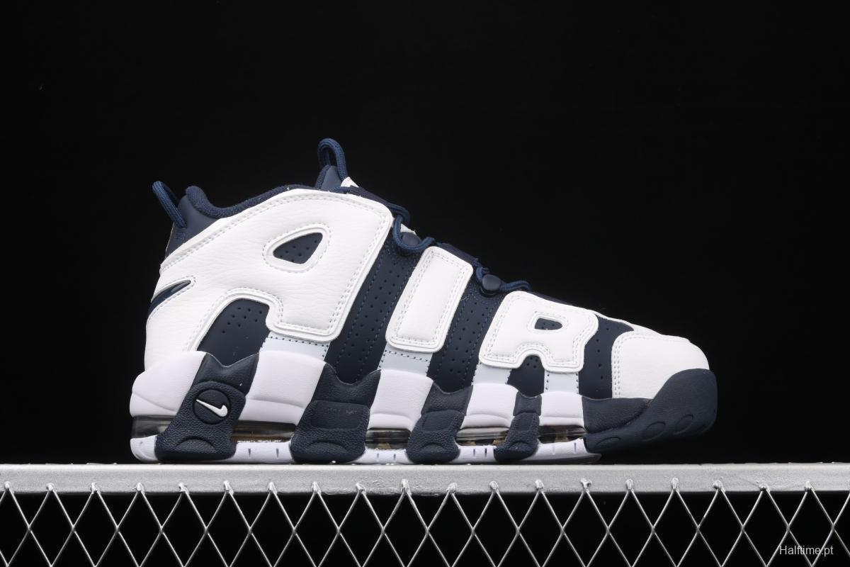 NIKE Air More Uptempo 96 Pippen original series classic high street leisure sports culture basketball shoes 414962-104