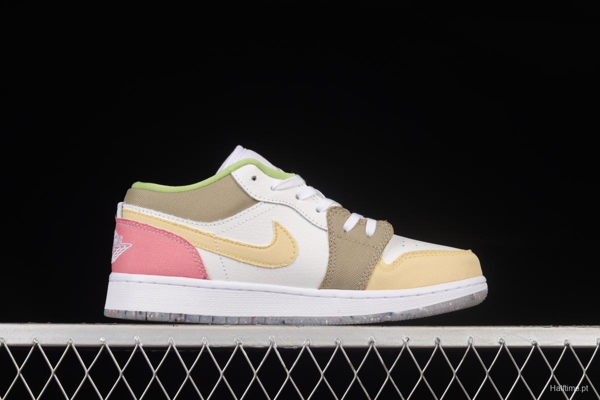 Air Jordan 1 Low Candy Color Sports Culture Basketball Shoes DJ0341-100