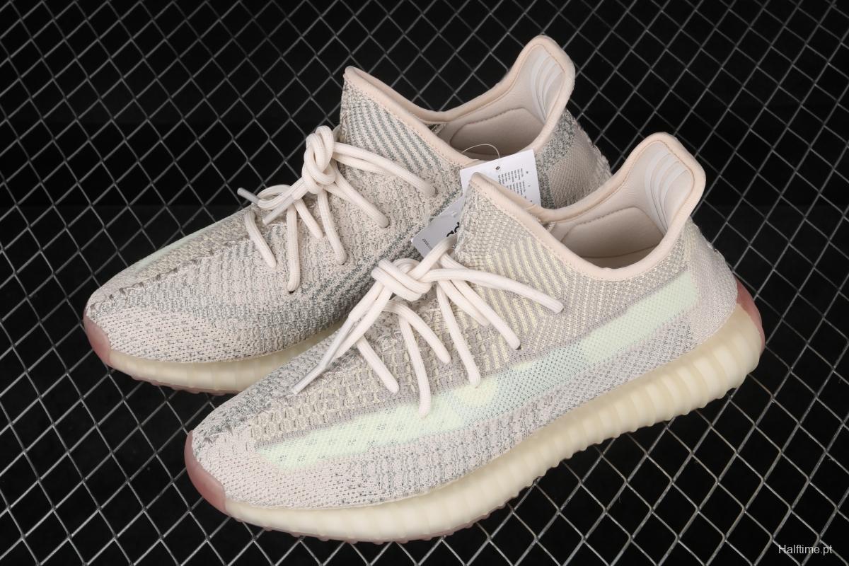 Adidas Yeezy 350 Boost V2 FW5318 Darth Coconut 350 second generation hollowed-out swan white sky star color matching