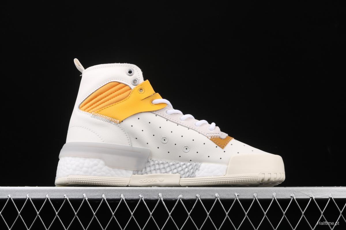 Adidas Rivalry RM Chi Boost EG9315 striped casual board shoes with thick soles and high uppers
