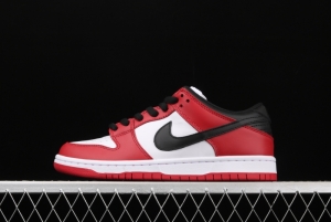 NIKE SB DUNK Low Pro Chicago Chicago Slam Dunk Series retro front floor low side leisure sports skateboard shoes BQ6817-600