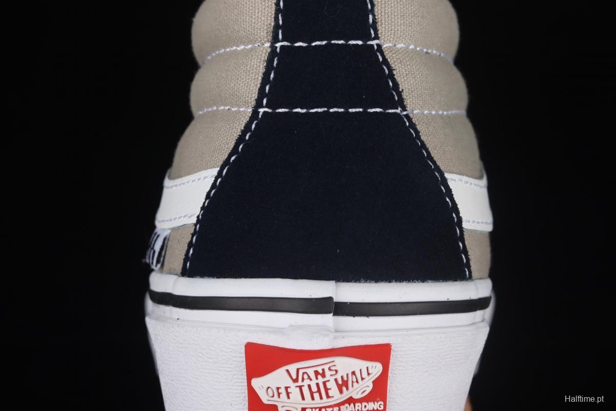 Vans SK8-Mid Pro side checkerboard small mark middle side professional skateboard shoes VN0A3WM32PD