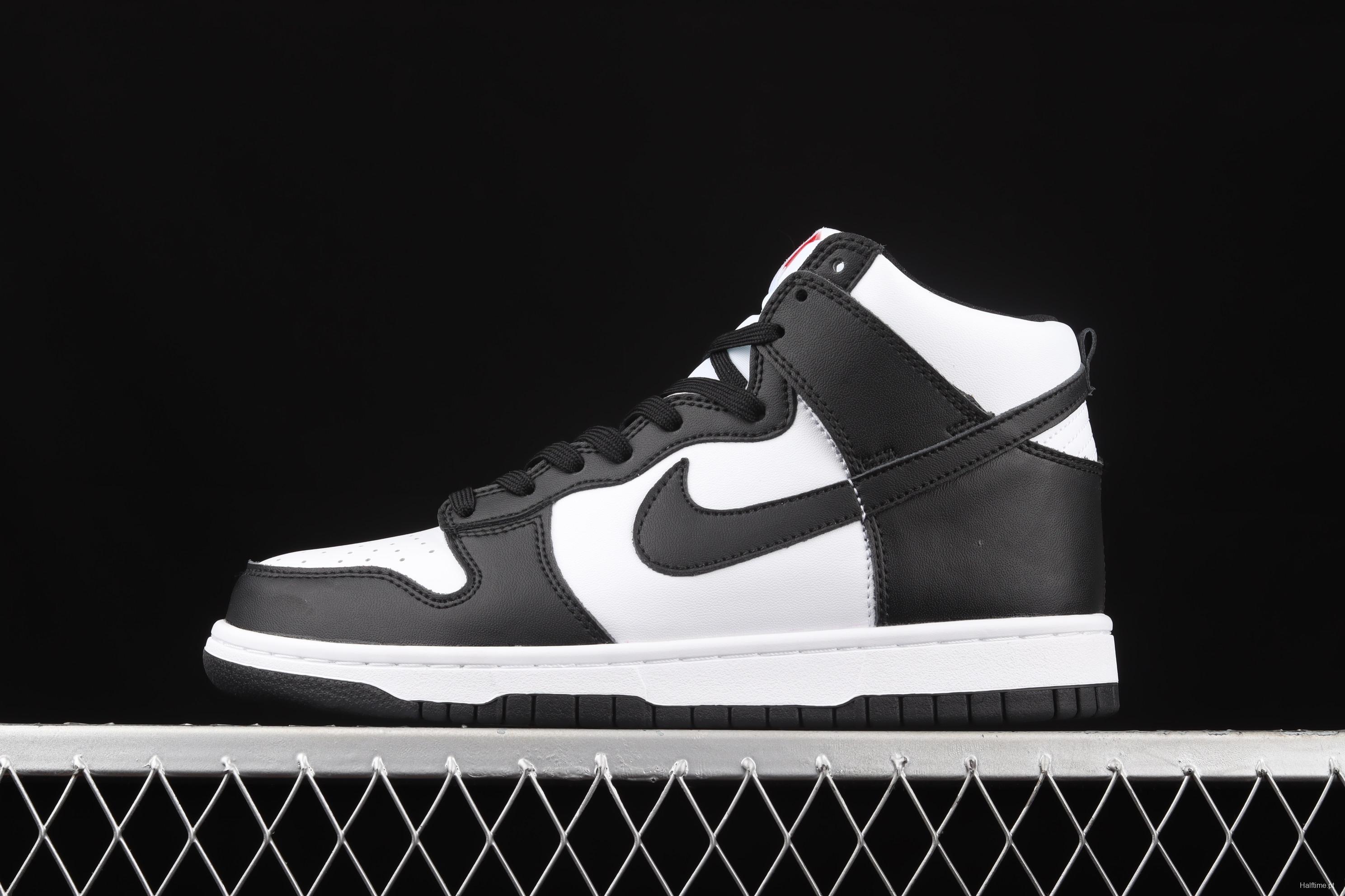 NIKE SB DUNK High black and white panda SB rebound high upper shoes DD1399-103