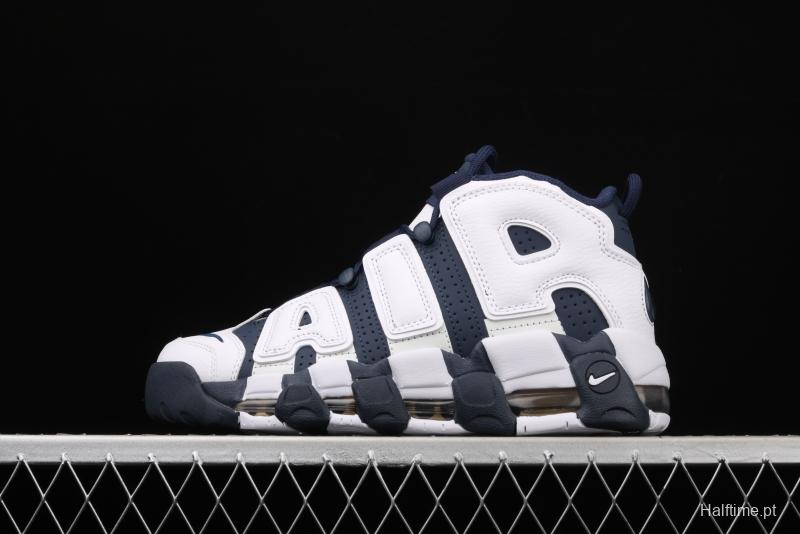 NIKE Air More Uptempo 96 QS Pippen original series classic high street leisure sports basketball shoes 414962-104