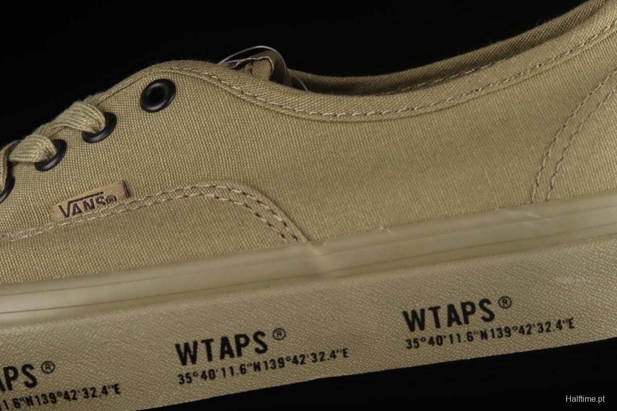 Wtaps x Vault by OG Vans Authentic limited joint style fashion tooling style low-top casual board shoes VN000UDDKBA