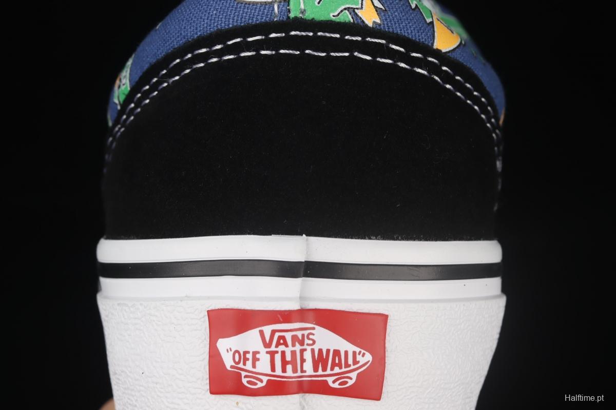 Vans Style 36 SF Klein blue dinosaur half-moon Baotou low-top casual board shoes VN0A6WKT6QT