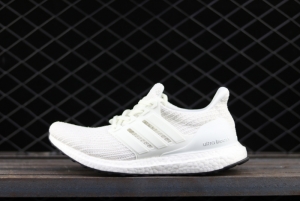 Adidas Ultra Boost 4.0BB6168 fourth generation knitted striped pure white UB