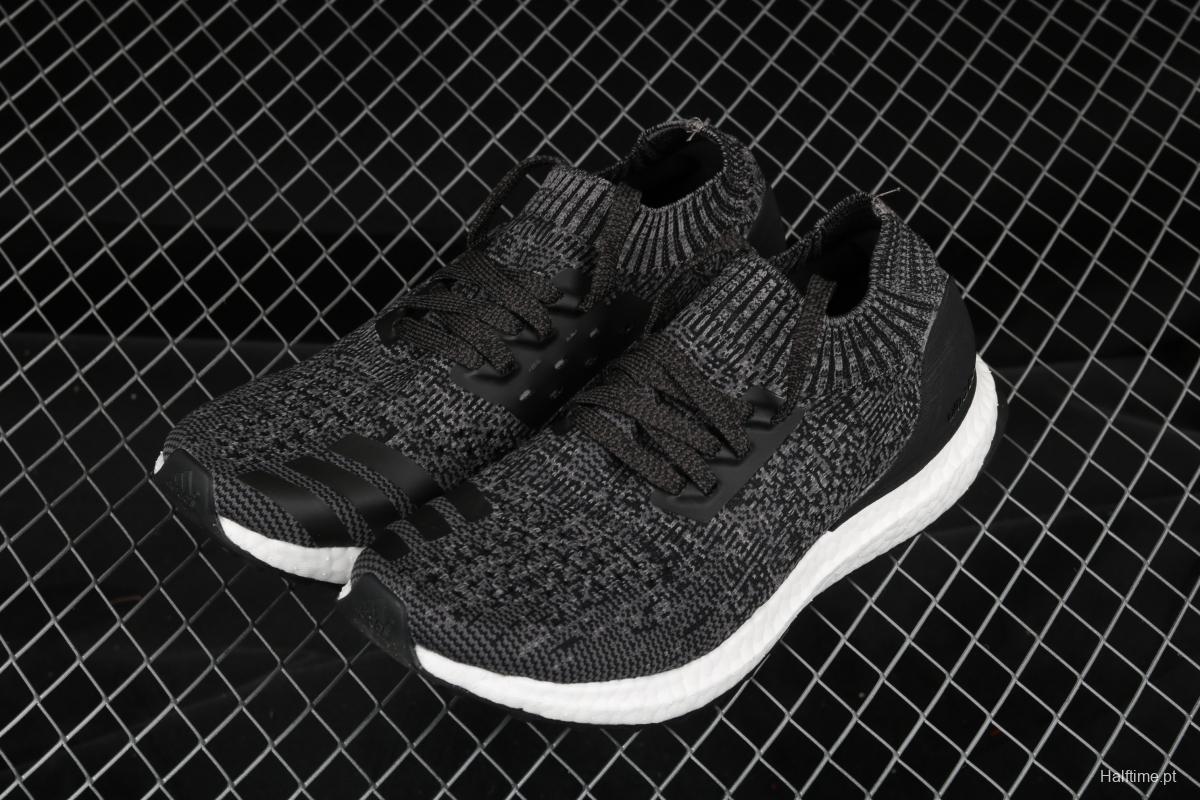 Adidas Ultra Boost Uncaged LTD Triple Black BY2551 socks and shoes