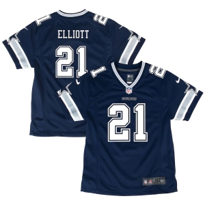 Toddler Ezekiel Elliott Navy Player Limited Team Jersey