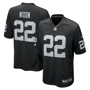 Men's Keisean Nixon Black Player Limited Team Jersey