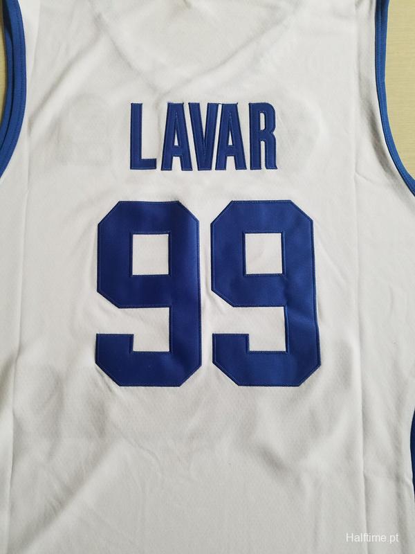 Lavar Ball 99 Lithuania Vytautas White Basketball Jersey