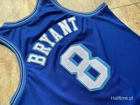 Men's Kobe Bryant Blue Retro Classic Team Jersey