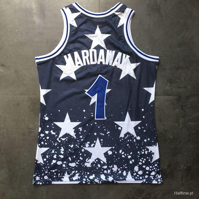 Men's Anfernee Hardaway Blue Retro Classic Team Jersey