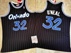 Men's Shaquille O'Neal Black Retro Classic Team Jersey