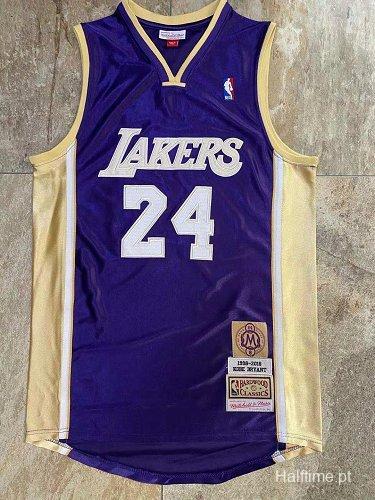 Men's Kobe Bryant Purple Retro Classic Team Jersey