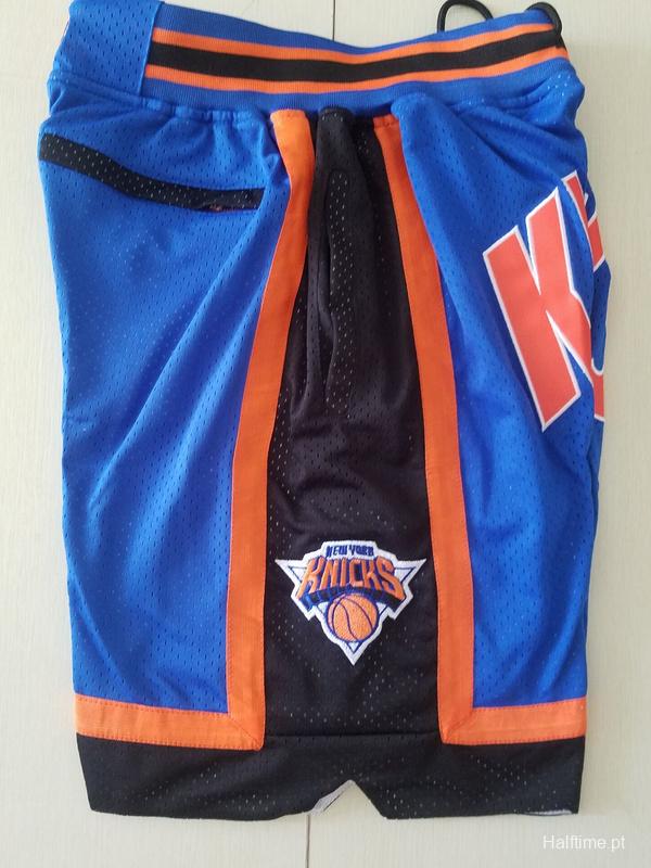 New York 1996-97 Throwback Classics Basketball Team Shorts